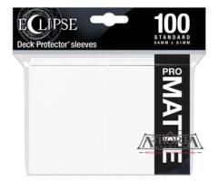 Eclipse Matte Standard Sleeves: Arctic White (100)